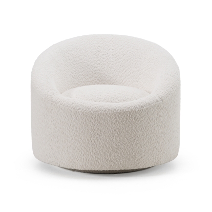 Modrest Frontier Glam Off-White Fabric Accent Chair Off-White Accent Chair 83027 VGOD-ZW-993-G468-1A