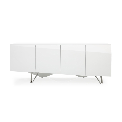 Modrest Columbia Modern White Buffet White Buffet 75636 VGVCG117-WHT
