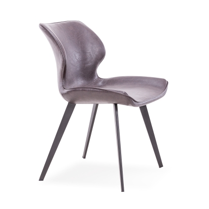 LA Furniture Moira Modern Dark Brown Eco-Leather Dining Chair (Set of 2) VGHR3638-DKBRN-DC Contemporary Style by Vig Furnitrue Number 79586Z Catch Home Goods