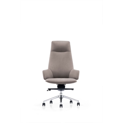 Modrest Gates Modern Grey High Back Executive Office Chair Grey Office Chair 78737 VGFUA1719-GRY-OC