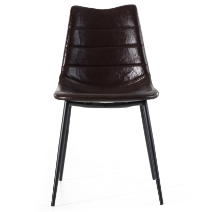 Gilliam Modern Brown Dining Chair (Set of 2) Brown Dining Chair 72716Z VGHR3260-BRN