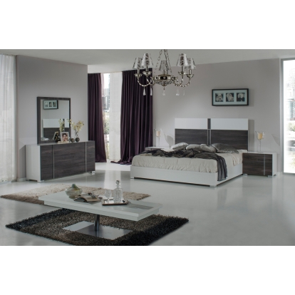 Nova Domus Corrado Italian Modern Grey Mirror Grey Mirror 72071 VGACCORRADO-MIR