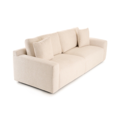Divani Casa Gloria Modern White Fabric Sofa White Sofa 80856 VGSX-22052-SOFA-PRL