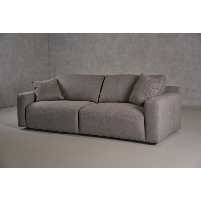 Divani Casa Gloria Modern Grey Fabric Sofa Grey Sofa 82025 VGSX-22052-SOFA-SILT