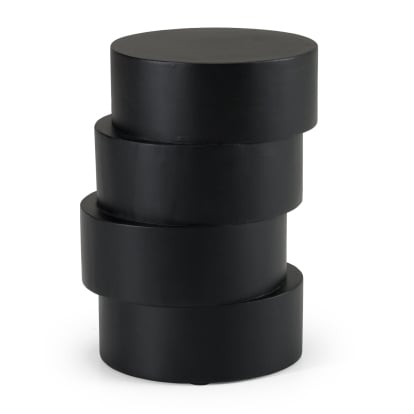 LA Furniture Grove Modern Black End Table VGBR-SBA-9644-BLK Contemporary Style by Vig Furnitrue Number 83105 Catch Home Goods