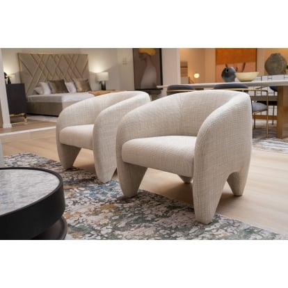 LA Furniture Halton Modern Beige Fabric Accent Chair VGOD-ZW-23081-BGE Contemporary Style by Vig Furnitrue Number 81628|81628A Catch Home Goods