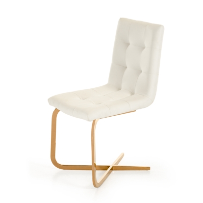 LA Furniture Haslet Modern White & Rosegold Dining Chair (Set of 2) VGVCB810-WHT Contemporary Style by Vig Furnitrue Number 70569Z Catch Home Goods