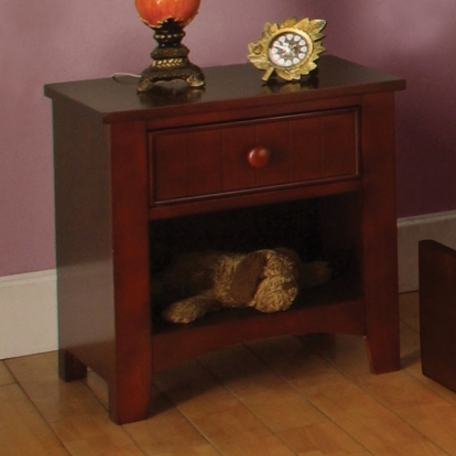 Furniture Of America Omnus Transitional Cherry Night Stand Model CM7905CH-N