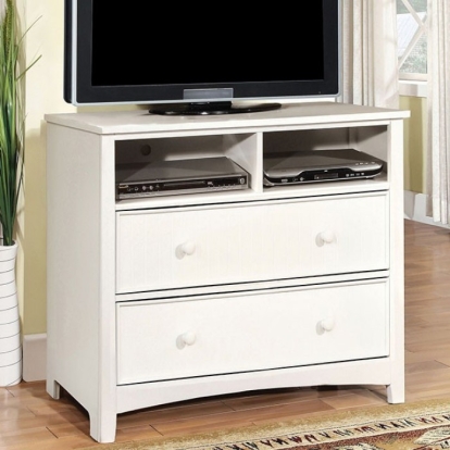 Furniture Of America Omnus Transitional White Media Chest Model CM7905WH-TV