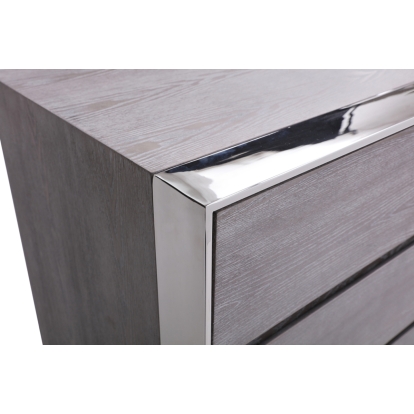 Modrest Arlene Modern Grey Elm Chest Grey Chest 73956 VGVCJ006-5H