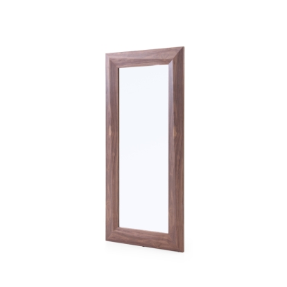 Modrest Calem Modern Walnut Floor Mirror Walnut Mirror 73395 VGVCJ1108-MH-WAL