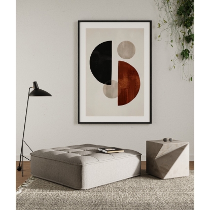 Divani Casa Nolden Modern Modular Grey Fabric Ottoman Grey Ottoman 80070 VGKN-K8542-O-G-OTT