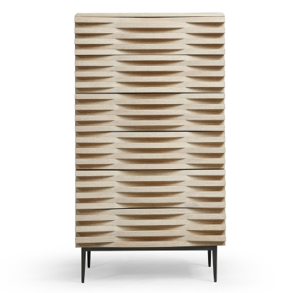 LA Furniture Larkspur Sample Natural Oak Chest VGVC-J2585-5H Contemporary Style by Vig Furnitrue Number 85730 Catch Home Goods