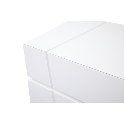 Modrest Chrysler Modern White Dresser White Dresser 75857 VGVCJ8978-D-WHT