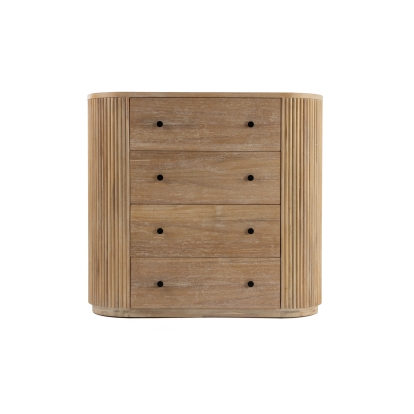 Modrest Jacobson Modern Natural Acacia Chest Chest 81747 VGWD-LYO-TB04