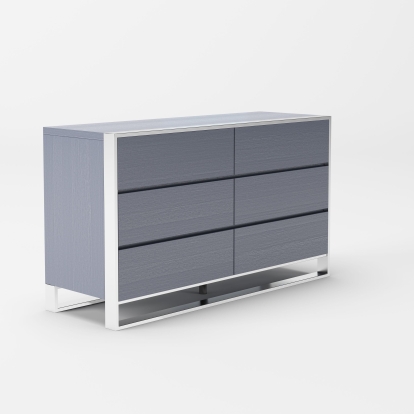 Modrest Jolene Modern Grey Dresser Grey Dresser 77948 VGBBMC1710DR-GRY-DRS