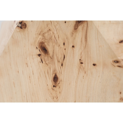 Modrest July Modern Mapa Burl Round End Table Beige End Table 81604 VGOD-LZ-226E-L-END