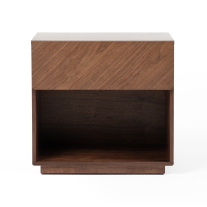 Nova Domus Kamela- Modern Walnut Nightstand Nightstand 80175 VGMA-BR-128-NS