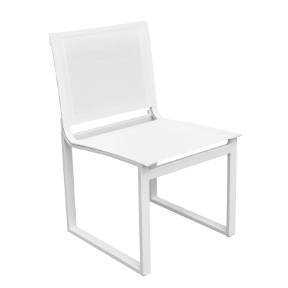 Renava Kayak Modern Outdoor White Dining Chair (Set of 2) White Outdoor 77690Z VGGERH-AGEAN-CH-WHT-1