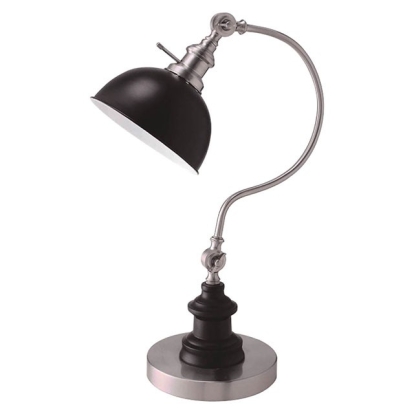 Furniture Of America Briar Industrial Stain Nickel Table Lamp Model L731180SV-T