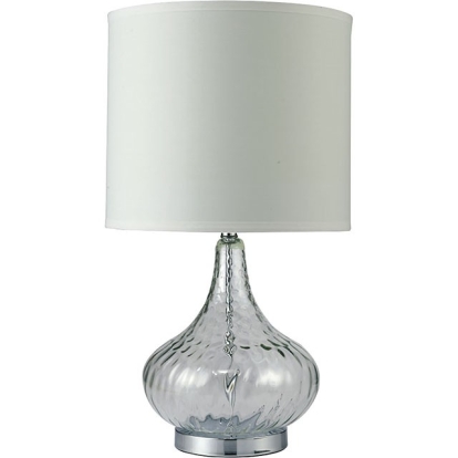 Furniture Of America Donna Contemporary Clear Table Lamp Model L731207CL