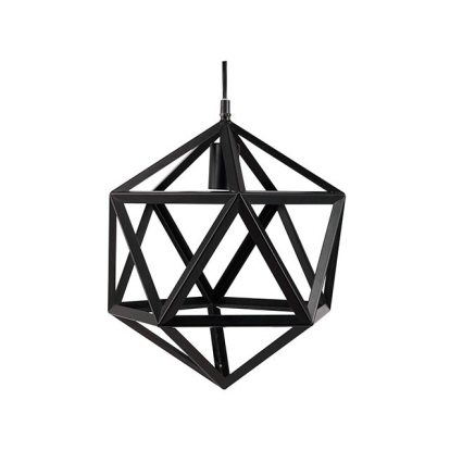 Furniture Of America Mea Industrial Black Ceiling Lamp Model L731228