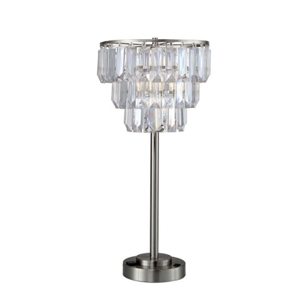 Furniture Of America Meg Transitional Clear Table Lamp Model L76936T