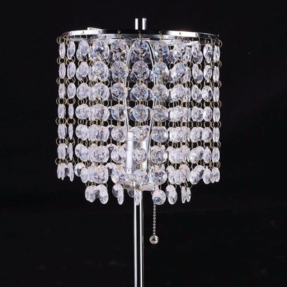 Furniture Of America Perla Glam Chrome Table Lamp Model L78135C
