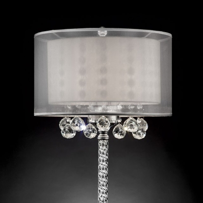 Furniture Of America Lila Glam Silver Table Lamp Model L9149T