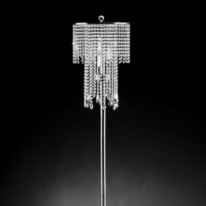 Furniture Of America Alrai Glam Clear Floor Lamp Model L9721F
