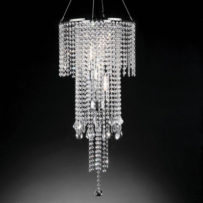 Furniture Of America Alrai Glam Clear Ceiling Lamp Model L9721H