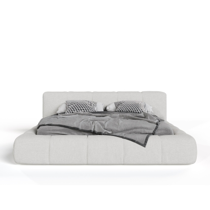 Modrest Lamont Modern Fabric Bed Beige Bed 80106|80105|80105A VGKK-KFB1051-BED