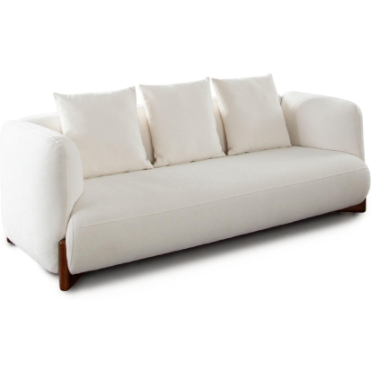 Diamond Sofa LINKSOIV Link Sofa Elite Ivory Fabric Wood