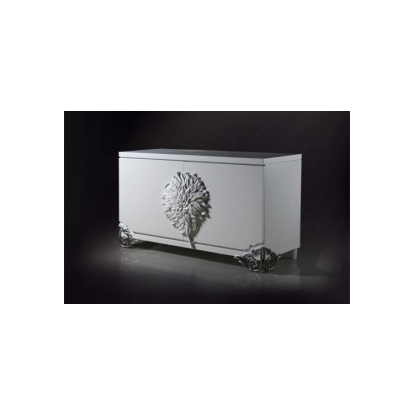 Emma White Lacquer Modern Buffet White Buffet 12155 VGDVLS510A