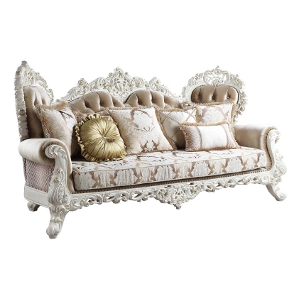 Acme Vanaheim Sofa with 7 Pillows Model LV00803