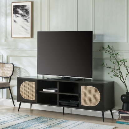 ACME Colson Black TV Stand Model LV01080