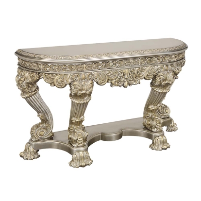 ACME Danae Champagne & Gold Sofa Table Model LV01204