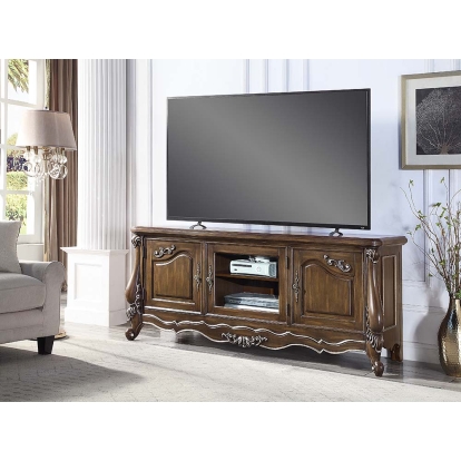 ACME Latisha Antique Oak TV Stand Model LV01413