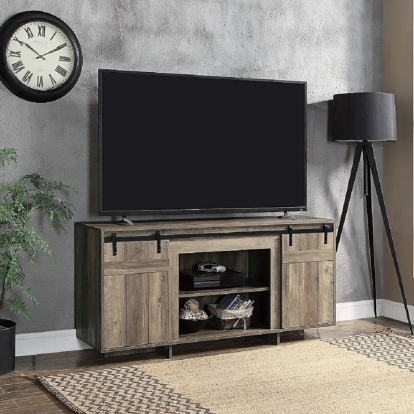 ACME Bellarosa Gray Washed TV Stand (Same As 91608) Model LV01440
