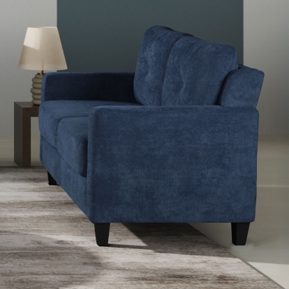 ACME Horatio Navy Chenille Loveseat Model LV02518
