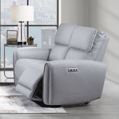 Acme Jeromie Power Motion Loveseat with USB Port Model LV03336
