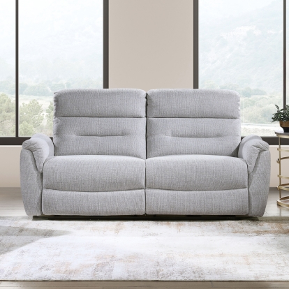 ACME Eastre Beige Chenille Power Motion Sofa with USB Port Model LV03585
