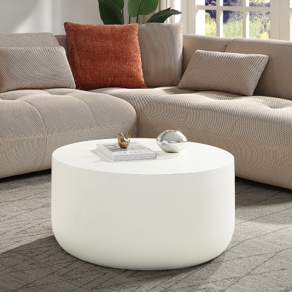 ACME Dustan Natural White Coffee Table Model LV03780