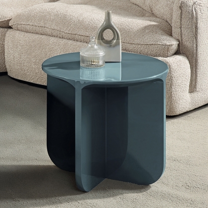 ACME Lamond Teal High Gloss End Table Model LV03926