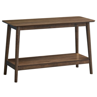 ACME Lamonte Walnut Sofa Table with Shelf Model LV04038