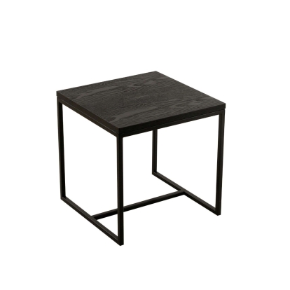 Modrest Manny Modern End Table Black End Table 80050 VGOD-LZ-587E-L-ET