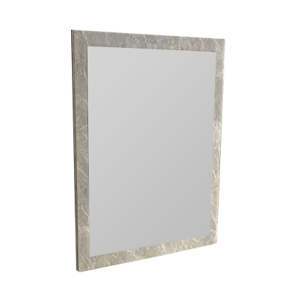Nova Domus Marbella Italian Modern Grey Marble Mirror Grey Mirror 76853 VGACMARBELLA-GRY-MIR
