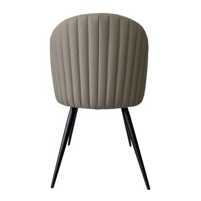 LA Furniture Marnie Contemporary Gray + Pink Dining Chair VGYFDC1107-CRM-DC Contemporary Style by Vig Furnitrue Number 79626 Catch Home Goods