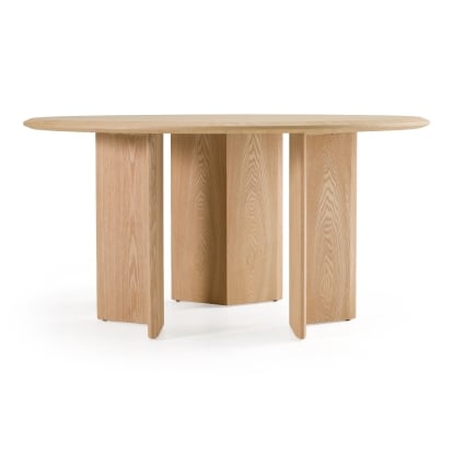 LA Furniture Masuda Modern Natural Ash Round Dining Table VGOD-LZ-398DT-R Contemporary Style by Vig Furnitrue Number 83172 Catch Home Goods