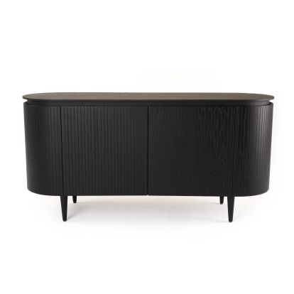 Modrest Miami Modern Black Oak Buffet Black Buffet 81969 VGME121260-BUF-BLK